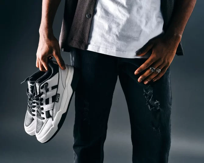 Alfa Low Noir/Blanc - Afbeelding 3